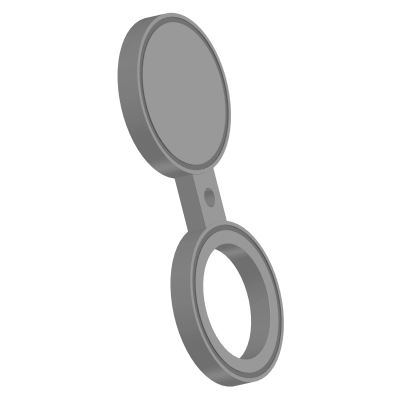 Заглушка поворотная ЗП(III)-250-100-10Х17Н13М2Т (S=48) Т-ММ-25-01-06 (между M и L)