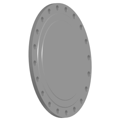 заглушка фланцевая 1-600-1,6 09Г2С АТК 24.200.02-90 ( ответный фланец B )